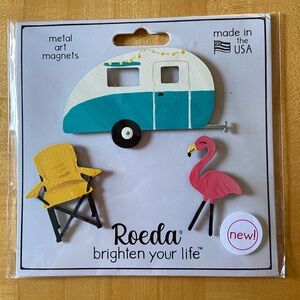 Roeda Studios RV Camping Magnet Set New
